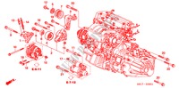 ENGINE MOUNTING BRACKET (2.0L) for Honda CIVIC 2.0VSA 5 Doors 5 speed manual 2005