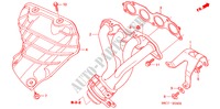 EXHAUST MANIFOLD (2.0L) for Honda CIVIC 2.0VSA 5 Doors 5 speed manual 2005