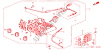 HEATER CONTROL (LH) (1) for Honda CIVIC 1.6S 5 Doors 5 speed manual 2005