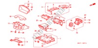 INSTRUMENT PANEL GARNISH (RH)(DRIVER SIDE) for Honda CIVIC 2.0VSA 5 Doors 5 speed manual 2005