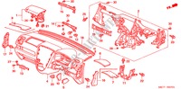 INSTRUMENT PANEL (RH) for Honda CIVIC 1.4E 5 Doors 5 speed manual 2005