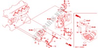 OIL PIPING/VACUUM PIPING (DIESEL) for Honda CIVIC 1.7LS 5 Doors 5 speed manual 2005