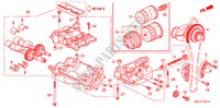 OIL PUMP/OIL STRAINER (2.0L) for Honda CIVIC 2.0VSA 5 Doors 5 speed manual 2005
