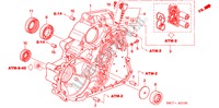 TORQUE CONVERTER CASE for Honda CIVIC 1.6ES 5 Doors 4 speed automatic 2005