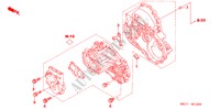 TRANSMISSION HANGER (DIESEL) for Honda CIVIC 1.7SE 5 Doors 5 speed manual 2005