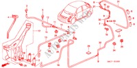 WINDSHIELD WASHER (1) for Honda CIVIC 1.4LS 5 Doors 5 speed manual 2005