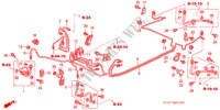 BRAKE LINES (ABS) (1.7L) (LH) for Honda STREAM 1.7LS 5 Doors 5 speed manual 2002
