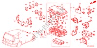 CONTROL UNIT(ENGINE ROOM) (2.0L) for Honda STREAM 2.0SI 5 Doors 5 speed manual 2003