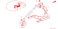 DUCT (LH) for Honda STREAM 2.0SI 5 Doors 5 speed manual 2003