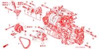 ENGINE MOUNTING BRACKET (2.0L) for Honda STREAM 2.0SI 5 Doors 5 speed manual 2003
