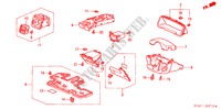 INSTRUMENT PANEL GARNISH (LH)(DRIVER SIDE) for Honda STREAM 2.0SI 5 Doors 5 speed manual 2003