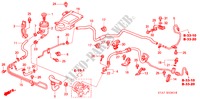 POWER STEERING LINES (2.0L) (LH) (2) for Honda STREAM 2.0SI 5 Doors 5 speed manual 2004