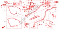 RR. HOSE/RR. PIPE (RH) (DUAL) (2.0L) for Honda STREAM 2.0SE 5 Doors 5 speed manual 2004