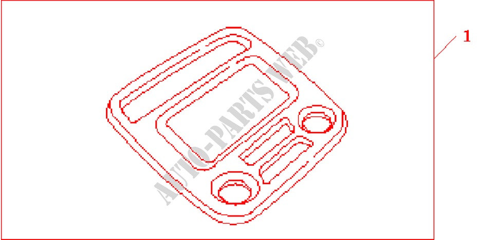 INTERIOR PANEL (D for Honda STREAM 1.7S 5 Doors 5 speed manual 2001