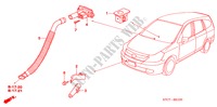 AIR CONDITIONER (SENSOR) for Honda STREAM ES 5 Doors 5 speed manual 2005