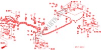 BRAKE LINES (ABS) (2.0L) (RH) for Honda STREAM SE 5 Doors 5 speed manual 2005
