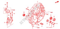CLUTCH CASE (1.7L) for Honda STREAM ES 5 Doors 5 speed manual 2005
