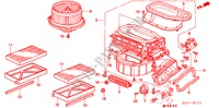 HEATER BLOWER (RH) for Honda STREAM ES 5 Doors 5 speed manual 2005