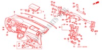 INSTRUMENT PANEL (LH) for Honda STREAM ES 5 Doors 5 speed manual 2005