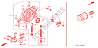OIL PUMP/OIL STRAINER (1.7L) for Honda STREAM ES 5 Doors 5 speed manual 2005
