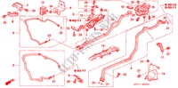 RR. HOSE/RR. PIPE (RH) (DUAL) (2.0L) for Honda STREAM SE 5 Doors 5 speed manual 2005
