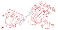 EXHAUST MANIFOLD (L4)(2) for Honda ACCORD COUPE 2.0IES 2 Doors 5 speed manual 2000