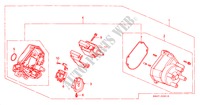 DISTRIBUTOR (HITACHI) (L4) for Honda ACCORD EX 4 Doors 5 speed manual 2000