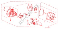 DISTRIBUTOR (TEC) (L4) for Honda ACCORD 2.3EXI 4 Doors 4 speed automatic 2000