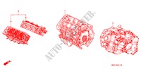 ENGINE ASSY./ TRANSMISSION ASSY. (V6) for Honda ACCORD 3.0V6 4 Doors 4 speed automatic 2000