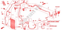 AIR CONDITIONER (HOSES/PIPES)(RH) for Honda CR-V SE-S 5 Doors 5 speed manual 2004