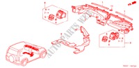 DUCT(LH) for Honda CR-V ES 5 Doors 5 speed manual 2003