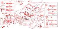 ENGINE WIRE HARNESS (RH) for Honda CR-V SE-S 5 Doors 5 speed manual 2004