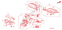 INSTRUMENT PANEL GARNISH (LH)(DRIVER SIDE) for Honda CR-V RV-I 5 Doors 5 speed manual 2003