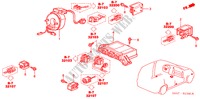 SRS UNIT (LH) ( '04) for Honda CR-V RV-I 5 Doors 5 speed manual 2003