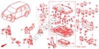CONTROL UNIT(ENGINE ROOM) for Honda CR-V SE 5 Doors 5 speed manual 2006