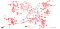 ENGINE MOUNTS (MT) for Honda CR-V SE-S 5 Doors 5 speed manual 2006