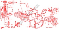 FUEL TANK for Honda CR-V RV-SI 5 Doors 5 speed manual 2006