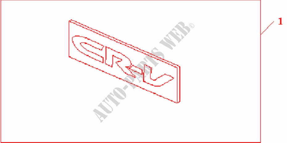 KIT TIRE COVER STICKER for Honda CR-V LS 5 Doors 5 speed manual 2006