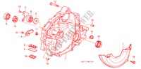 CLUTCH HOUSING for Honda JAZZ STD 3 Doors 4 speed manual 1984