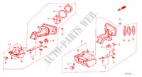 FRESH AIR VENTS (E,Q) for Honda JAZZ DX 3 Doors 5 speed manual 1984