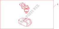 CHILD SEAT (ISO F for Honda JAZZ 1.4LS 5 Doors 5 speed manual 2003