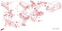 CONTROL UNIT(ENGINE ROOM) (RH) for Honda JAZZ 1.4SE 5 Doors full automatic 2002