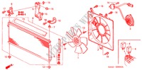 AIR CONDITIONER (CONDENSER) for Honda JAZZ 1.4 S 5 Doors 5 speed manual 2004