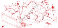 AIR CONDITIONER (HOSES/PIPES)(RH) for Honda JAZZ 1.4 SE 5 Doors 5 speed manual 2005
