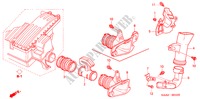 AIR INTAKE TUBE ('04) for Honda JAZZ 1.4 SE 5 Doors 5 speed manual 2004