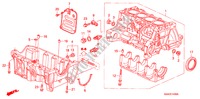 CYLINDER BLOCK/OIL PAN for Honda JAZZ 1.2 S 5 Doors 5 speed manual 2005