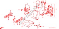 FRONT SEAT (R.) for Honda JAZZ 1.2 S 5 Doors 5 speed manual 2005