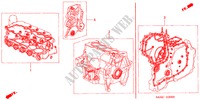 GASKET KIT for Honda JAZZ 1.4 S 5 Doors 5 speed manual 2004