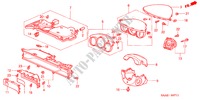INSTRUMENT PANEL GARNISH (DRIVER SIDE) (RH) for Honda JAZZ 1.4 SE 5 Doors 5 speed manual 2004