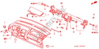 INSTRUMENT PANEL (LH) for Honda JAZZ 1.4 ES 5 Doors 5 speed manual 2004